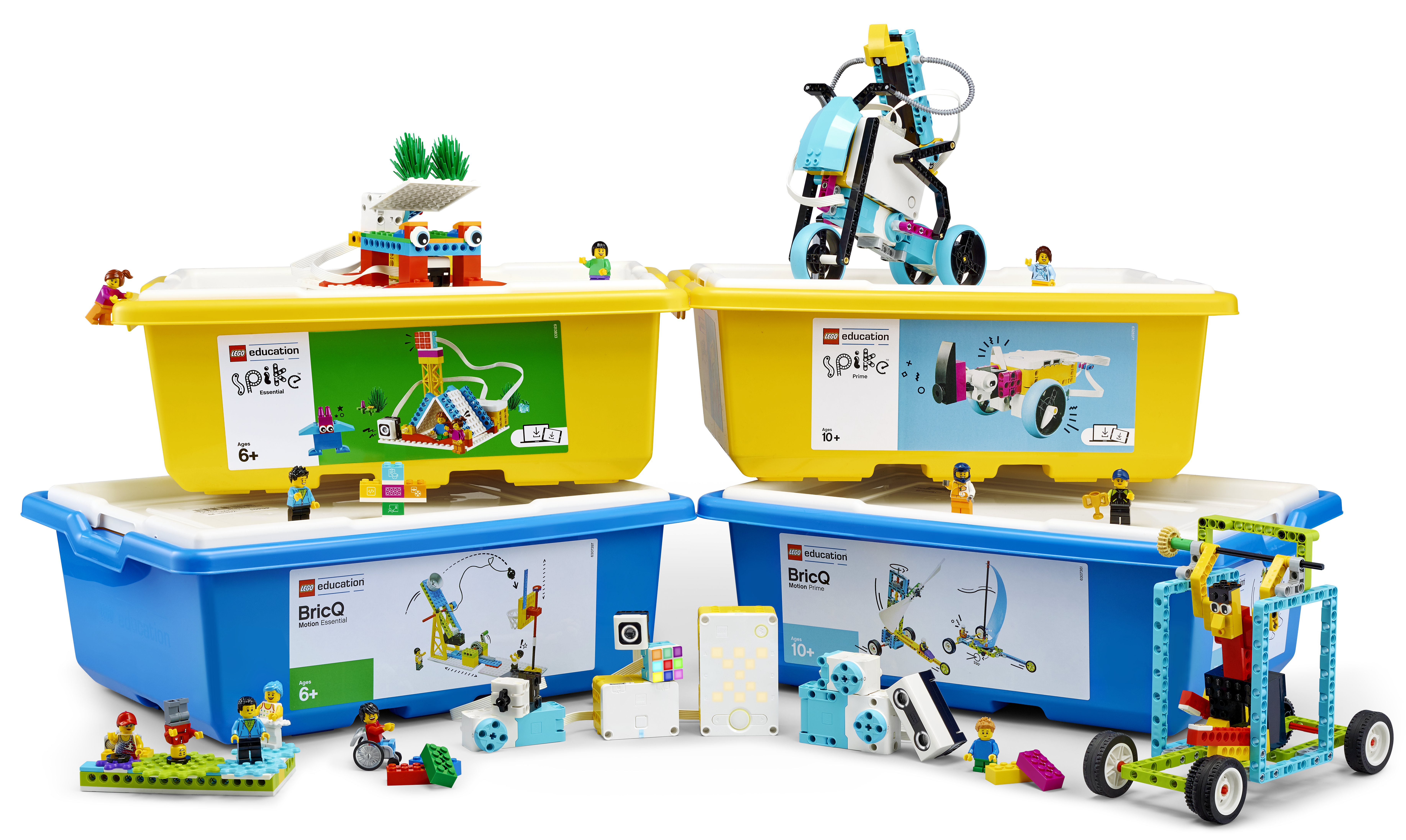 LEGO® Spike Prime i BricQ Motion pozwalają na doświadczalną naukę STEAM