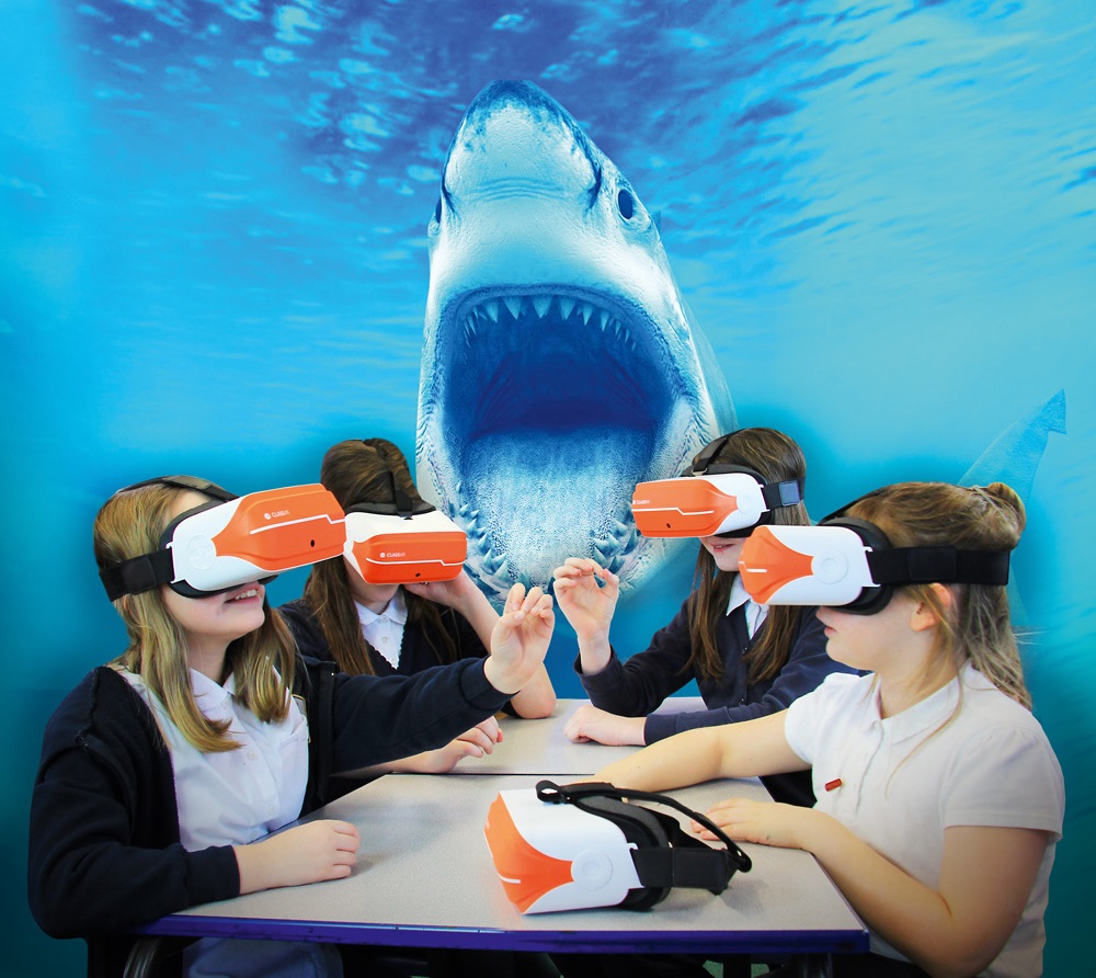 ClassVR - Zestaw 4 kontrolerów ręcznych USB