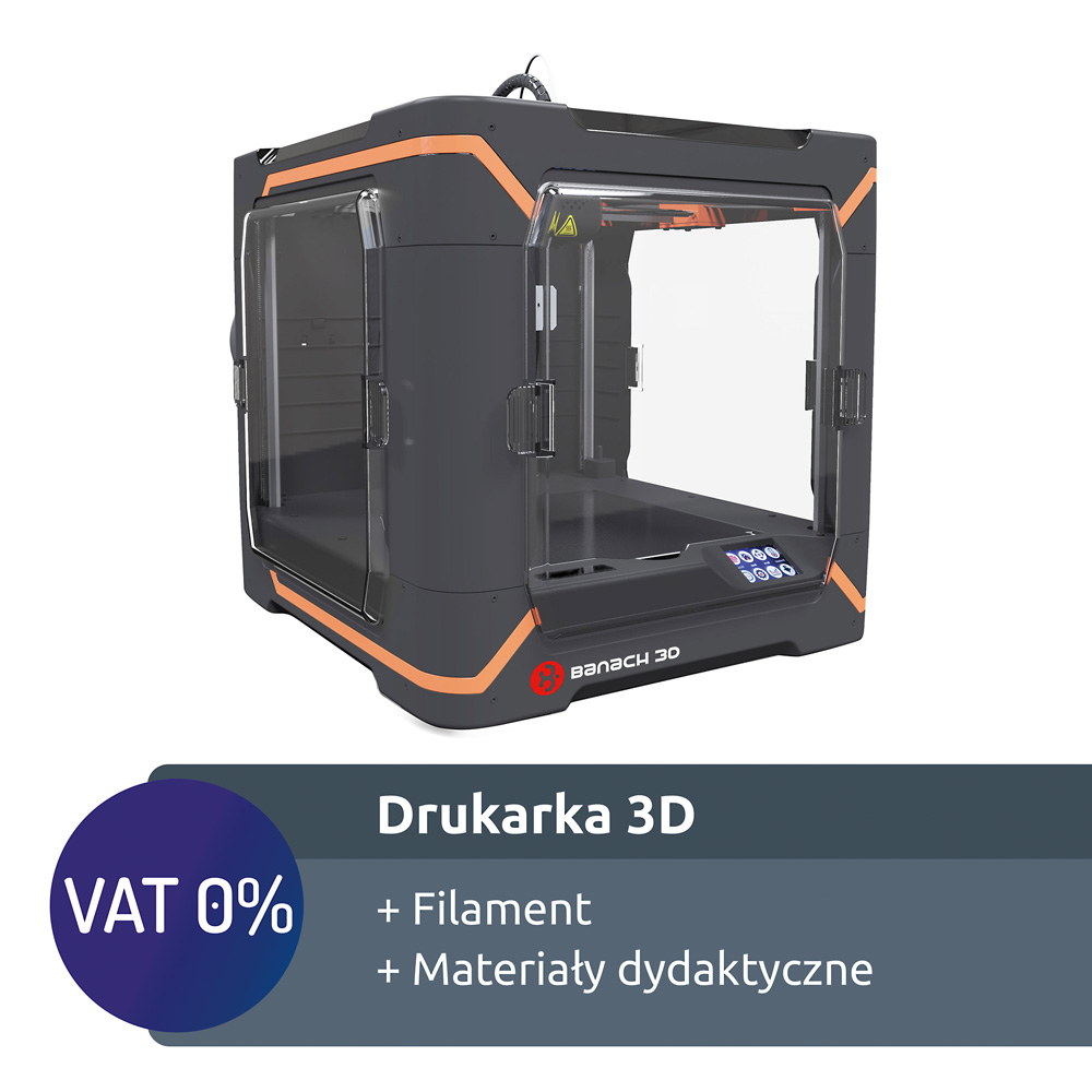 Drukarka 3D Banach School z pakietem dydaktycznym