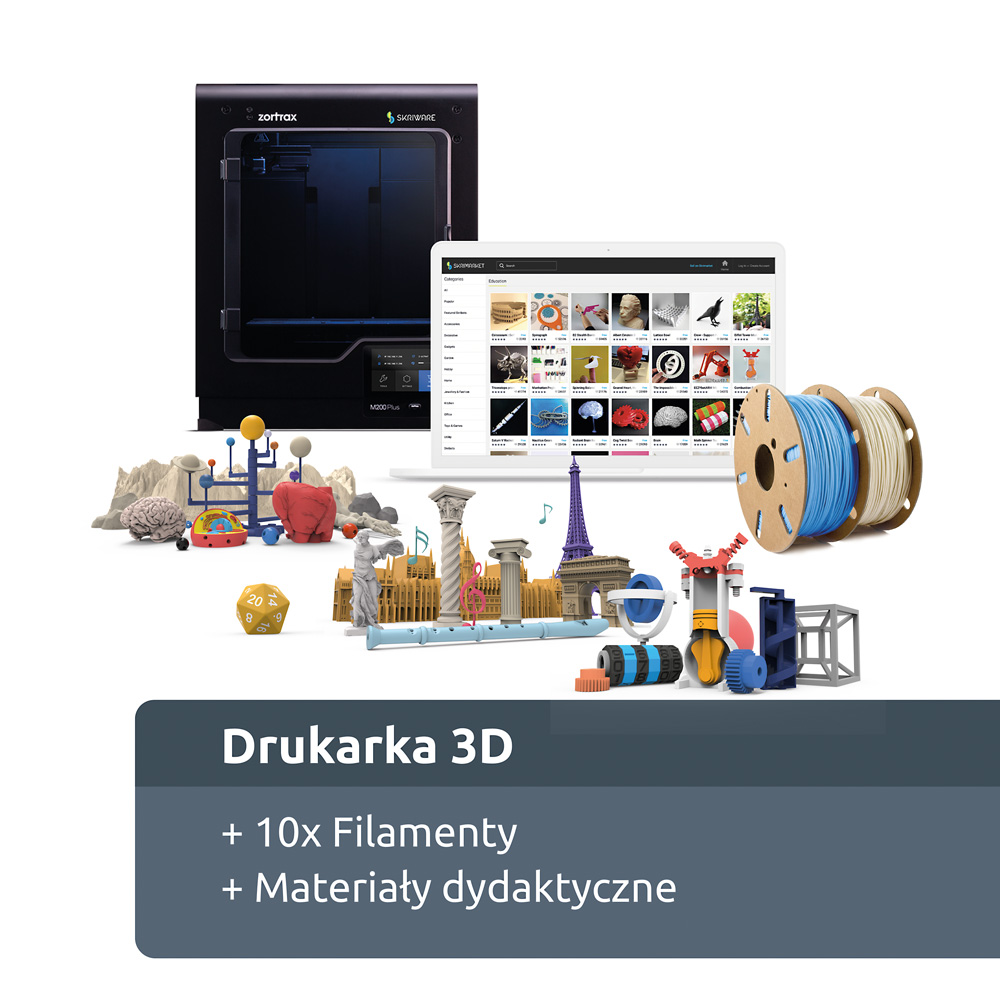 Drukarka 3D Pakiet - Pracownia Druku 3D SkriLab