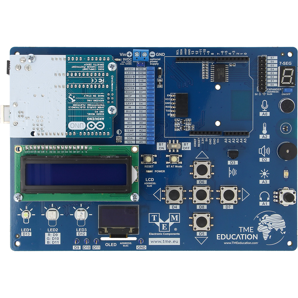 Zestaw edukacyjny Arduino do nauki programowania